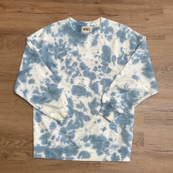 *SOLD* Madewell Tie-Dye Oversized Raglan Sweatshirt - Picture 3 of 6
